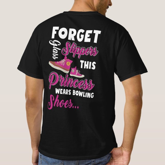 Vergessen Sie die Glashüpfer dieser Prinzessin trä T-Shirt (Rückseite)