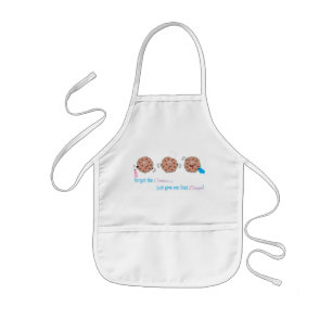 Vergessen Sie die Plätzchen Kinderschürze