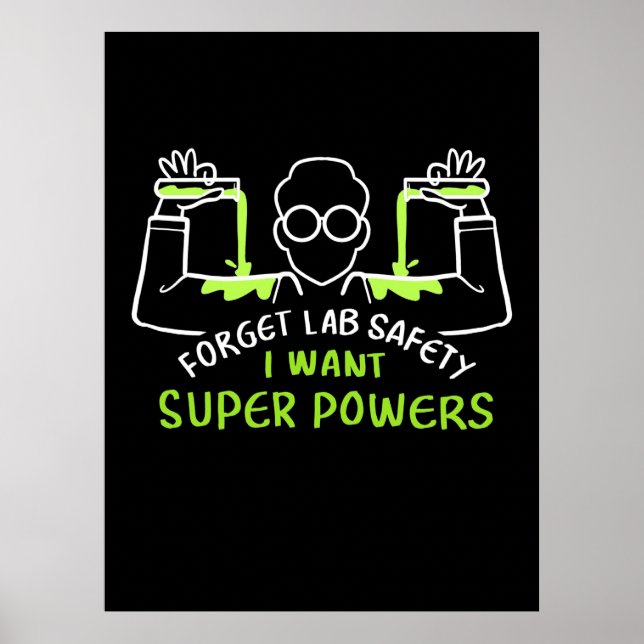 Vergessen Sie die Sicherheit von Labradoren Ich Wo Poster (Vorne)