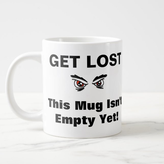 Vergessen Sie die Tasse des Kaffees (Links)