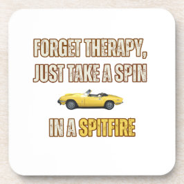 Vergessen Sie die Therapie, Triumph Spitfire Getränkeuntersetzer