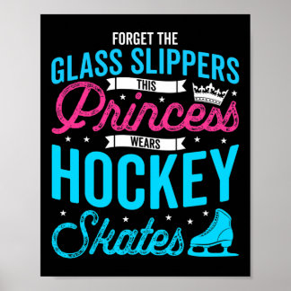Vergessen Sie Glass Slippers Dieses Princess trägt Poster