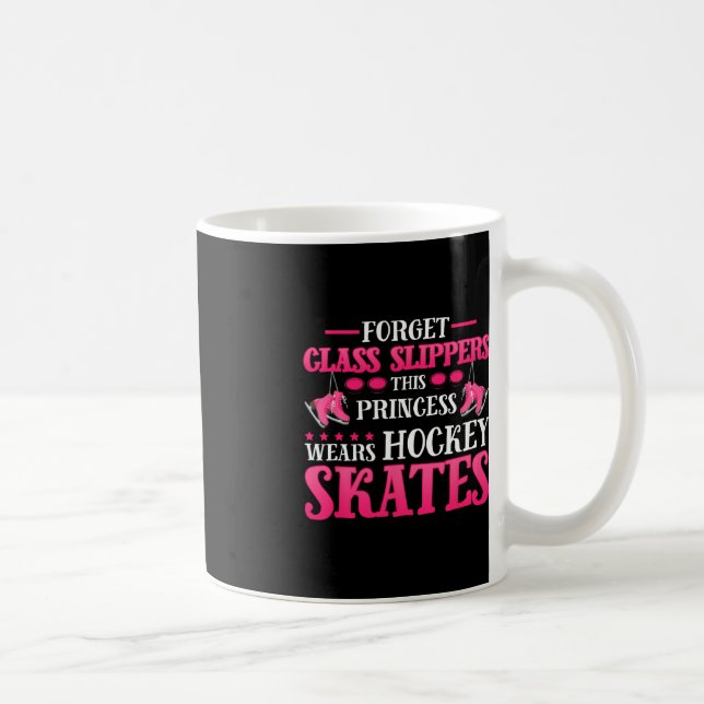 Vergessen Sie Glass Slippers Dieses Princess Wears Kaffeetasse (Rechts)