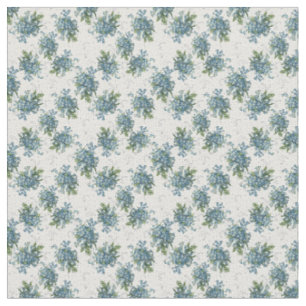 Vergessen Sie mich nicht Bouquet Fabric Stoff