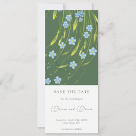 Vergessen Sie mich nicht Save the Date Einladung