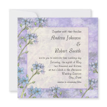 Vergessen Sie mir nicht, dass ich im Frühling nich