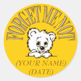 VERGESSEN SIE MIR NICHT STICKER