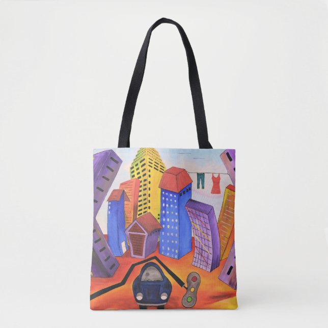 Vergessen Sie nicht die Mülltüte Tasche (Vorderseite)