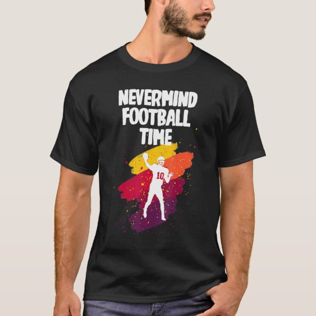 Vergessen Sie nicht die Zeit des Fußballs T-Shirt (Vorderseite)