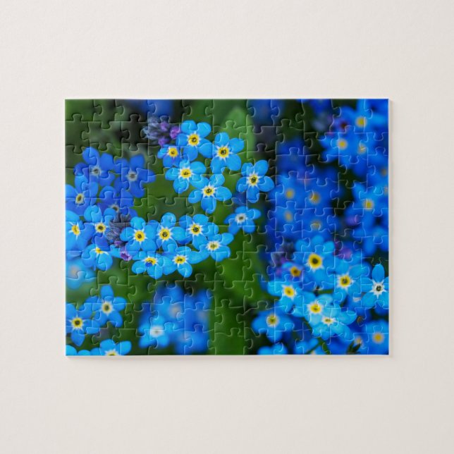 Vergessen Sie nicht-floral Jigsaw Puzzle (Horizontal)