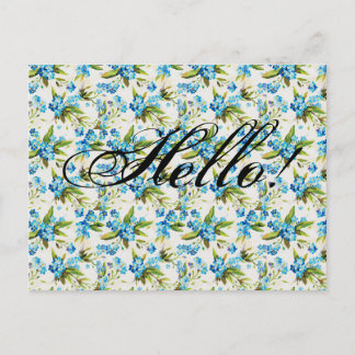 Vergessen Sie nicht Postkarte