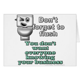 Vergessen Sie nicht zu erröten. Sie wollen nicht