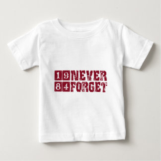 Vergessen Sie nie 1984 Baby T-shirt