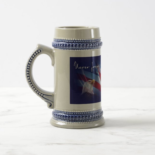 Vergessen Sie nie Bierglas (Links)