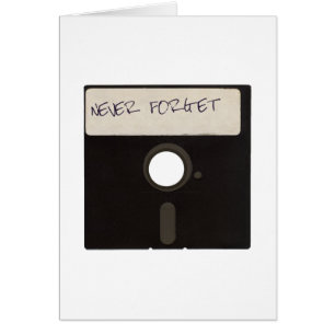 Vergessen Sie nie Computer-Disketten