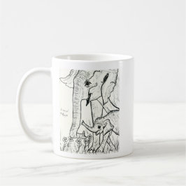 Vergessen Sie nie Kaffeetasse