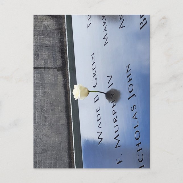 Vergessen Sie nie Postkarte (Vorderseite)