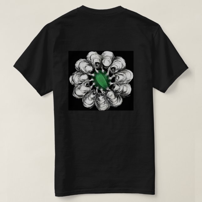 Vergessen Sie nie Srebrenica-Shirt T-Shirt (Design Rückseite)
