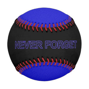Vergessen Sie niemals die dünne blaue Linie Baseball