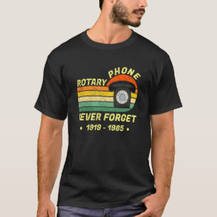 Vergessen Sie niemals die Nostalgie von Rotary Pho T-Shirt