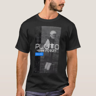 Vergessen Sie niemals die "Pluto Planetary Retro S T-Shirt