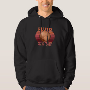 Vergessen Sie niemals die Vintage Retro-Raumforsch Hoodie