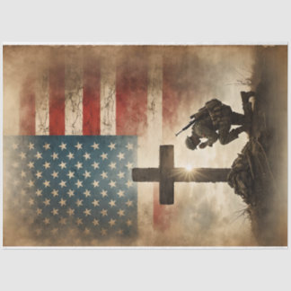 Vergessen Sie niemals durch Decoupage Central Seidenpapier