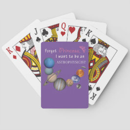 Vergessen Sie Prinzessin - Astrophysiker Spielkarten