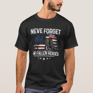Vergessen Sie unsere gefallenen Helden Shirt Milit