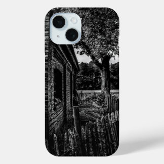Vergessene Farm Schwarz-Weiß Case-Mate iPhone Hülle
