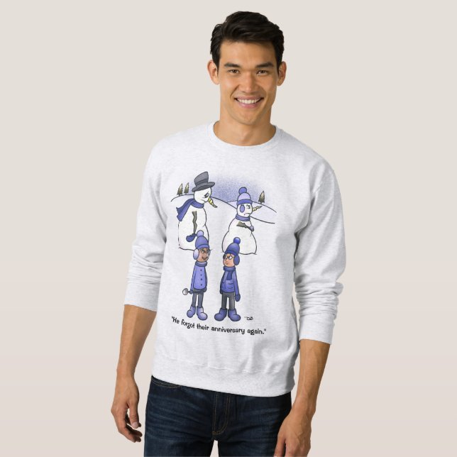 Vergessene Jubiläumsmänner Sweatshirt (Vorne ganz)