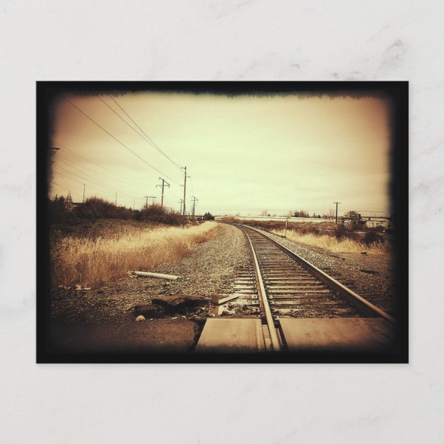 Vergessene Spuren Postkarte (Vorderseite)