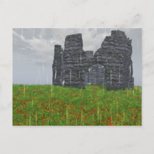 Vergessene Streife Postkarte