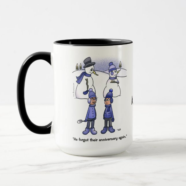 Vergessene Tasse zum Jahrestag (Links)