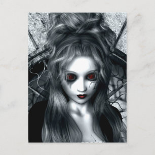 Vergessene Tempest Gothic Postcard Postkarte