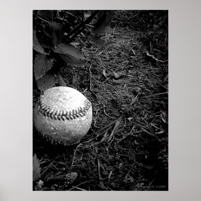 Vergessenes Baseball-Poster Poster (Vorne)