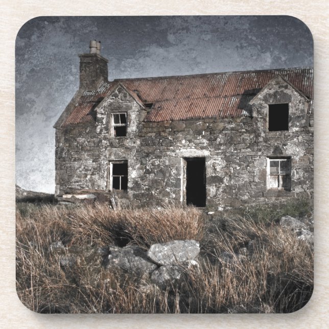 Vergessenes Haus Untersetzer (Vorderseite)