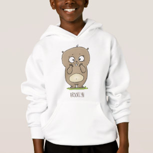 Vergesslicher, bezaubernder Hamster-Cartoon Hoodie