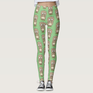 Vergesslicher, bezaubernder Hamster-Cartoon Leggings