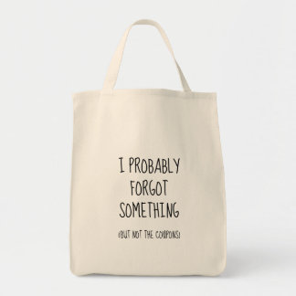 Vergesslicher Shopper Funny und Niedlich Tragetasche