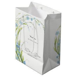 Vergesst-ich-nicht-Hochzeit Mittlere Geschenktüte