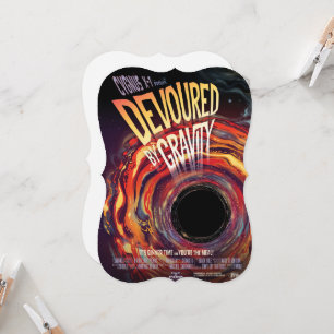 Vergeudet durch Gravity Halloween Hole Black Horro