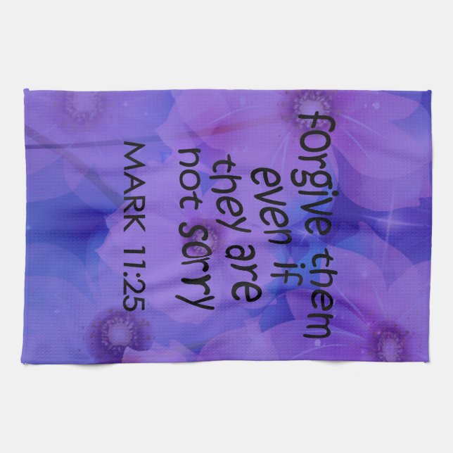 Vergib ihnen geschirrtuch (Horizontal)