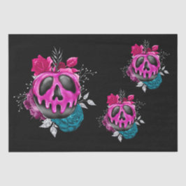 Vergifteter Bonbapfel mit entkundeter Blume Seidenpapier