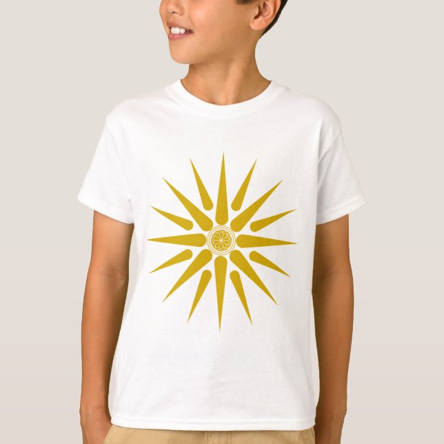 VERGINA SONNE T-Shirt (Vorderseite)