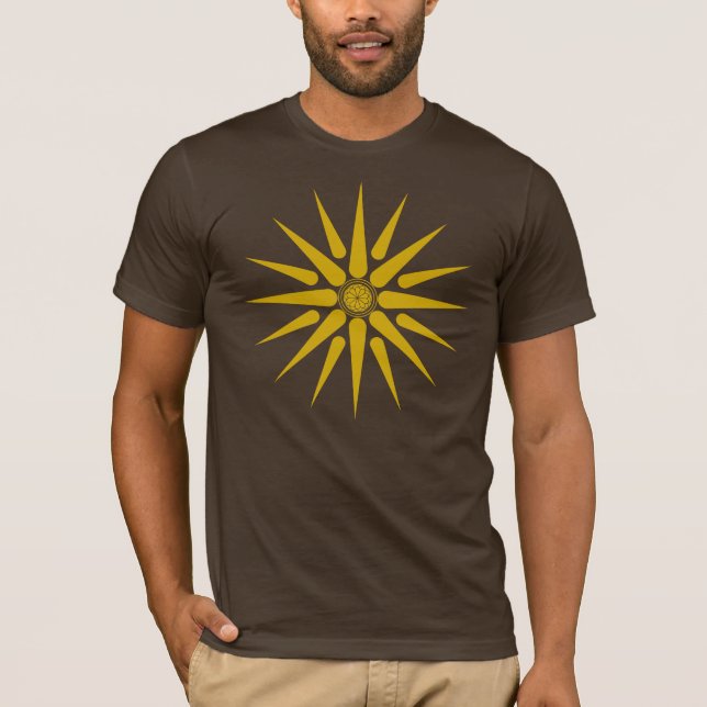 VERGINA SONNE T-Shirt (Vorderseite)