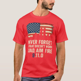 VERGIS NIE DEN 11.09.01 T-Shirt