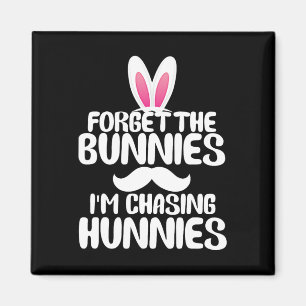 Vergiss die Hasen, ich jage Tausender Kleinkind Lu Magnet