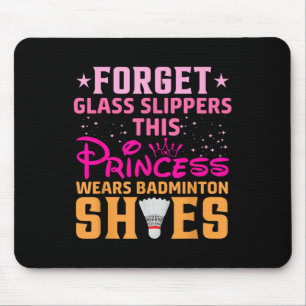 Vergiss Gl Pantoffeln Diese Prinzessin trägt Badmi Mousepad