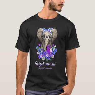 Vergiss mich nicht Alzheimers Awareness Elephant F T-Shirt